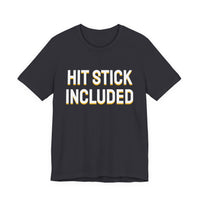 Thumbnail for Hit Stick Included — Football T-Shirt