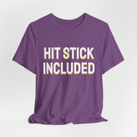 Thumbnail for Hit Stick Included — Football T-Shirt