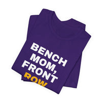 Thumbnail for Bench Mom, Front Row Mouth — Basketball T-Shirt