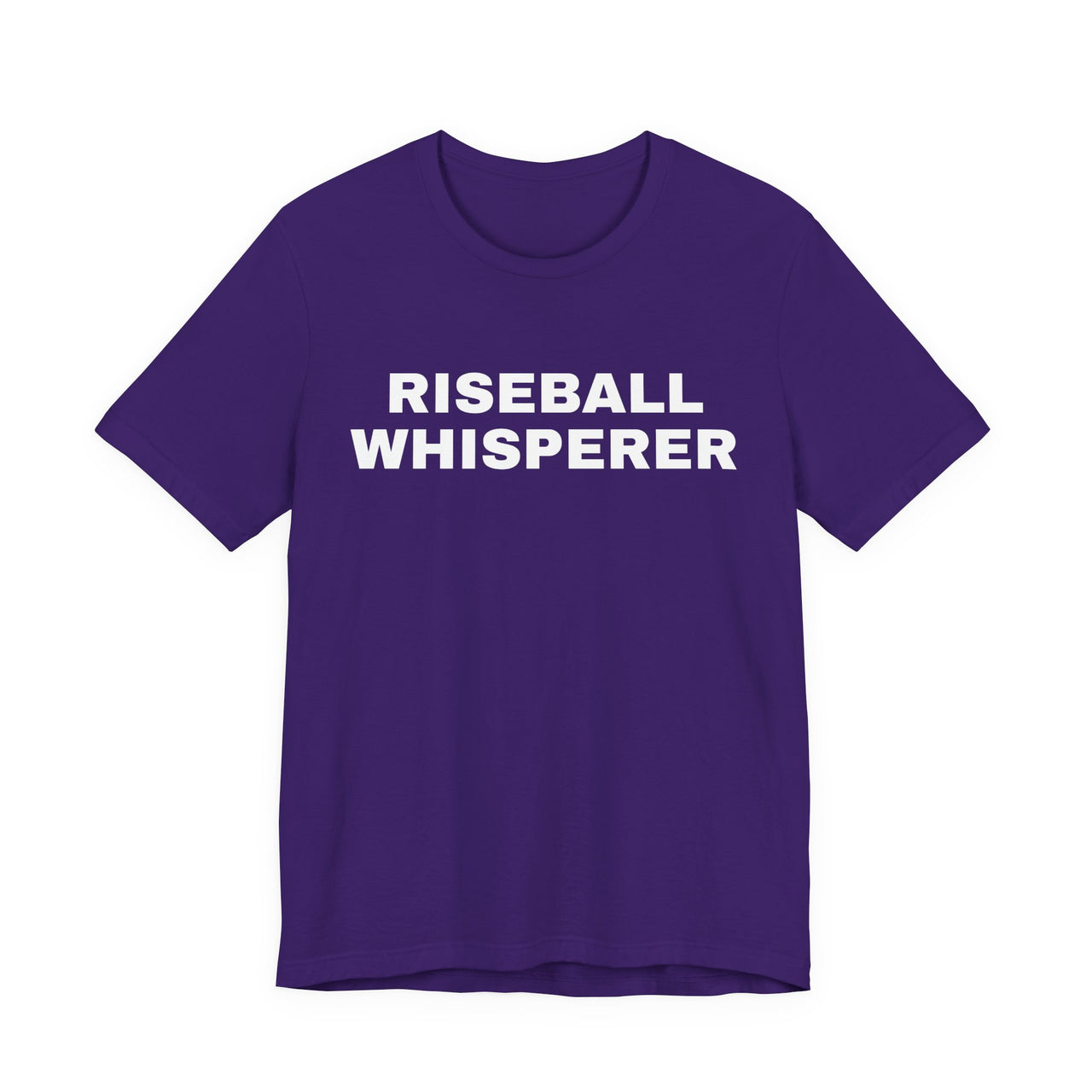 Riseball Whisperer — Softball T-Shirt