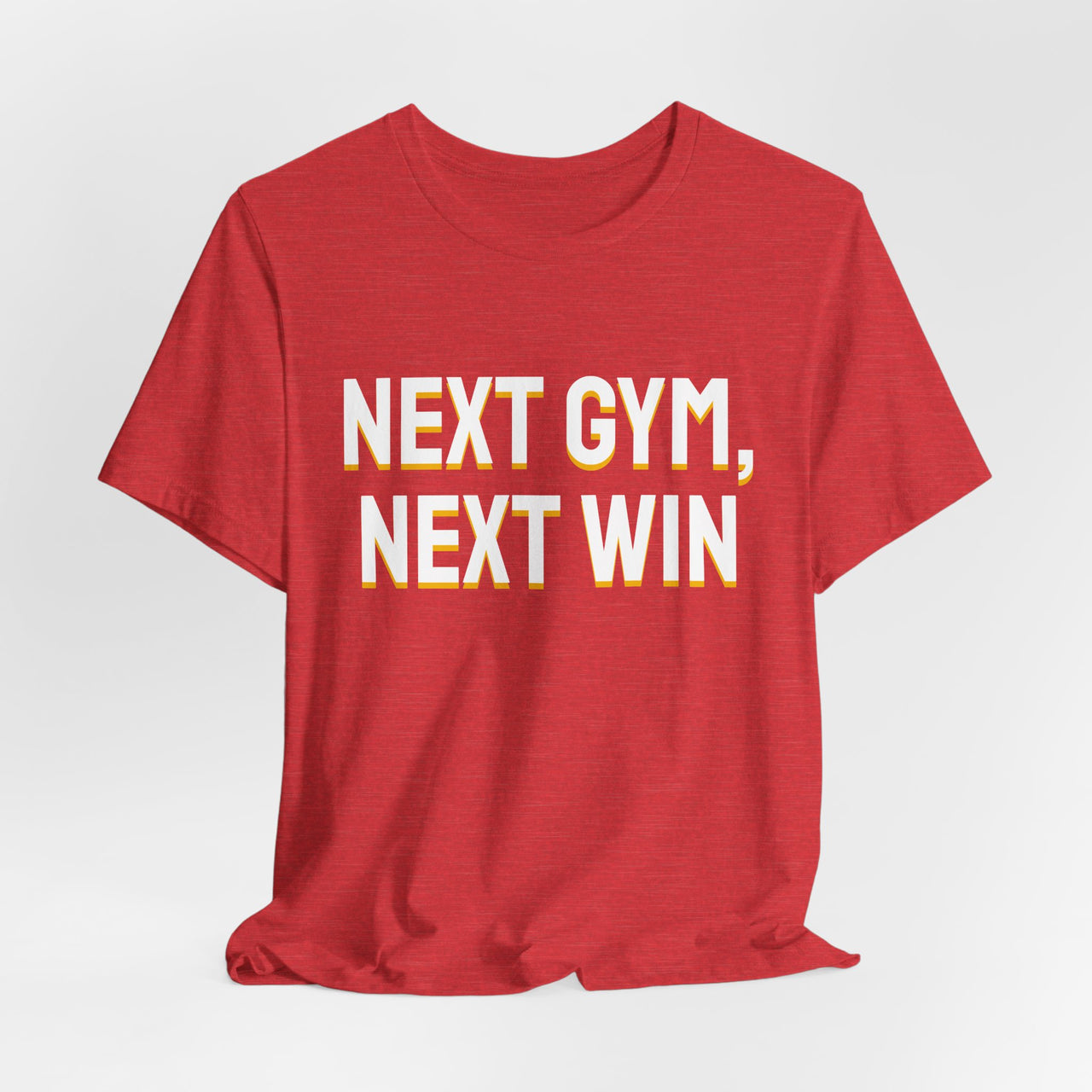 Next Gym, Next Win — Basketball T-Shirt