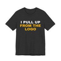 Thumbnail for I Pull Up From The Logo — Basketball T-Shirt