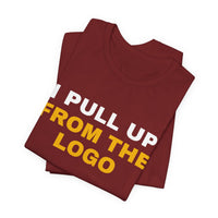 Thumbnail for I Pull Up From The Logo — Basketball T-Shirt