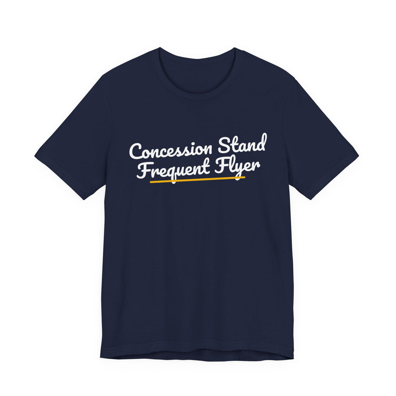 Concession Stand Frequent Flyer — Football T-Shirt