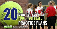 Thumbnail for 20 Done-For-You Youth Softball Practices