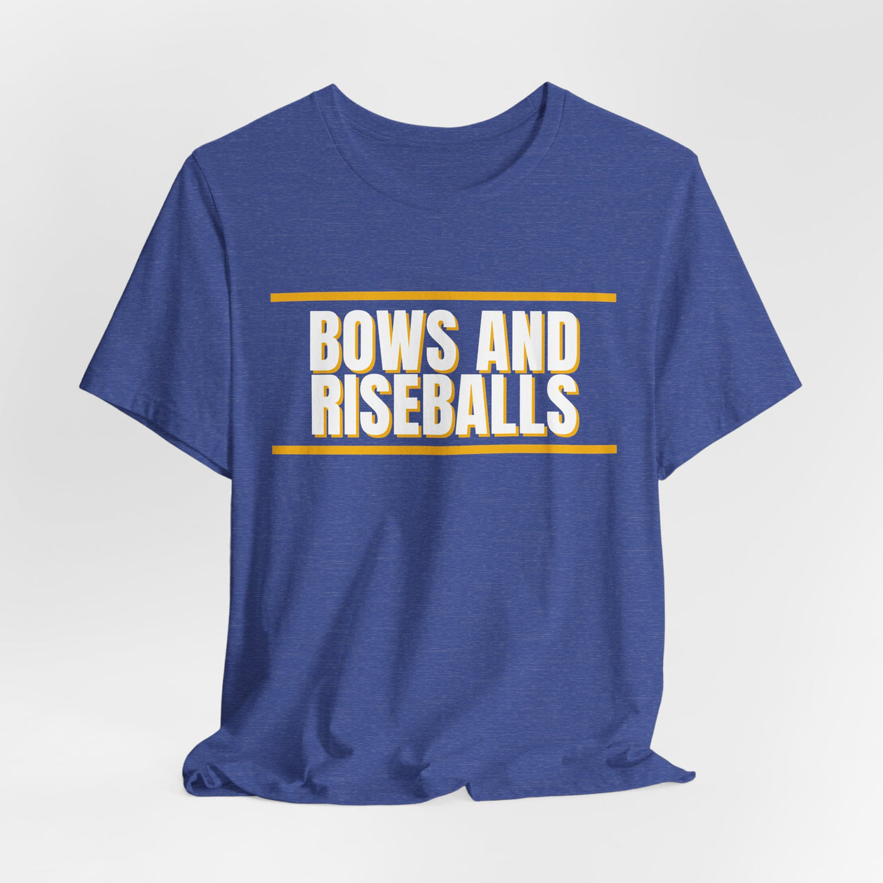 Bows And Riseballs — Softball T-Shirt