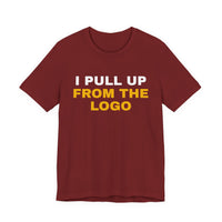 Thumbnail for I Pull Up From The Logo — Basketball T-Shirt