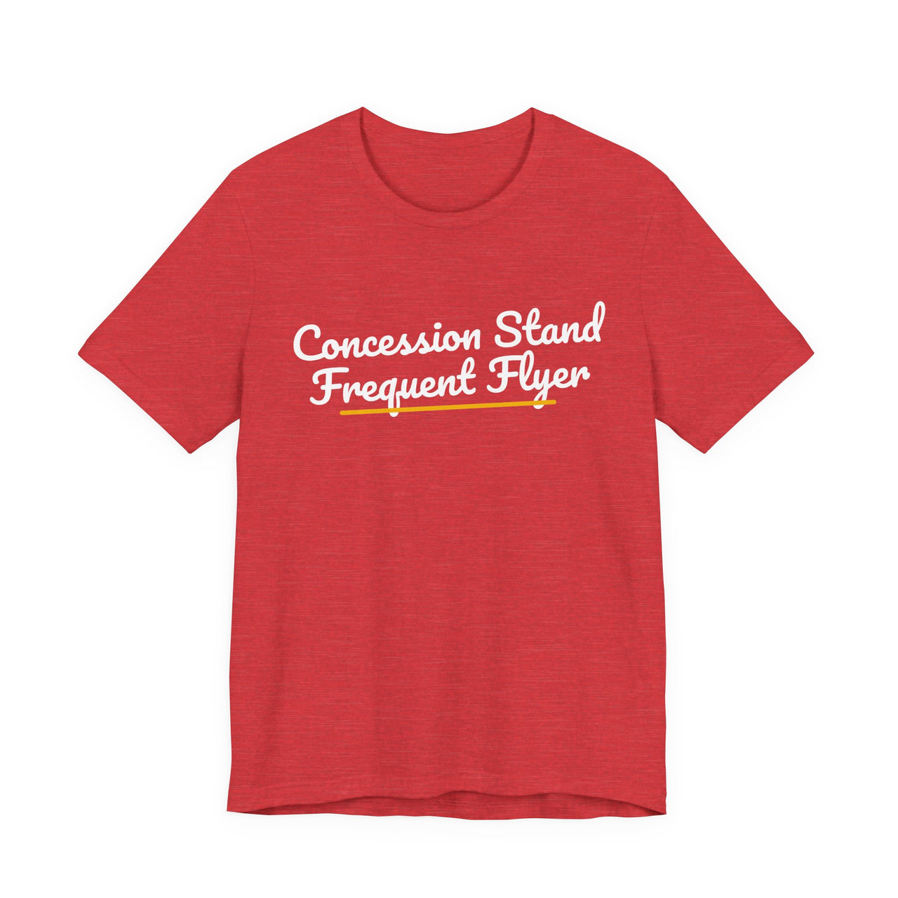 Concession Stand Frequent Flyer — Football T-Shirt