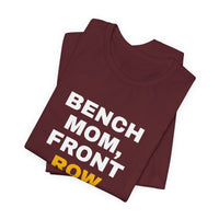 Thumbnail for Bench Mom, Front Row Mouth — Basketball T-Shirt