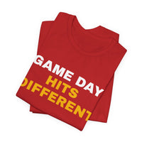 Thumbnail for Game Day Hits Different — Football T-Shirt
