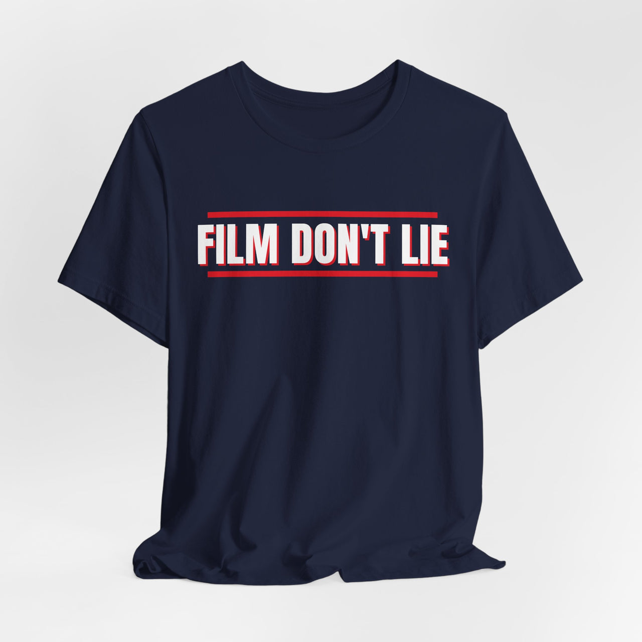 Film Don't Lie (Red / Black) — Football T-Shirt