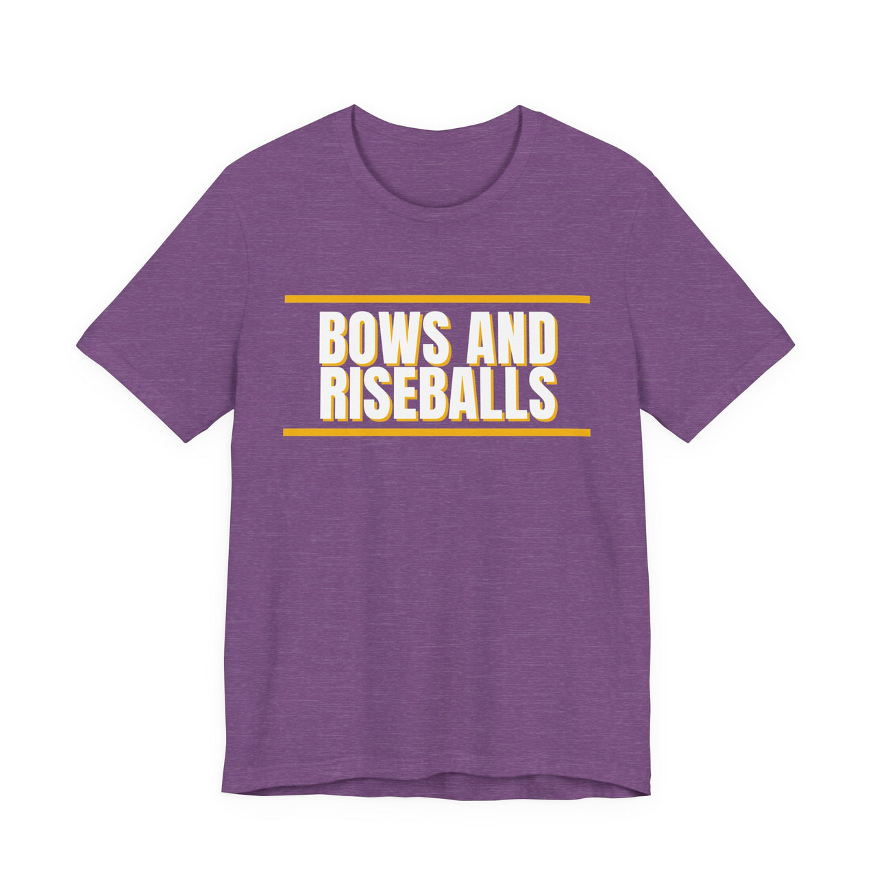Bows And Riseballs — Softball T-Shirt