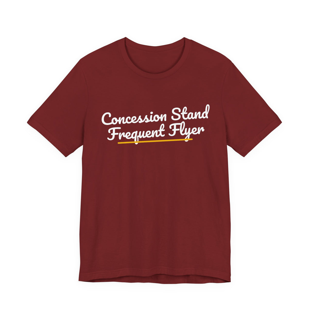Concession Stand Frequent Flyer — Football T-Shirt