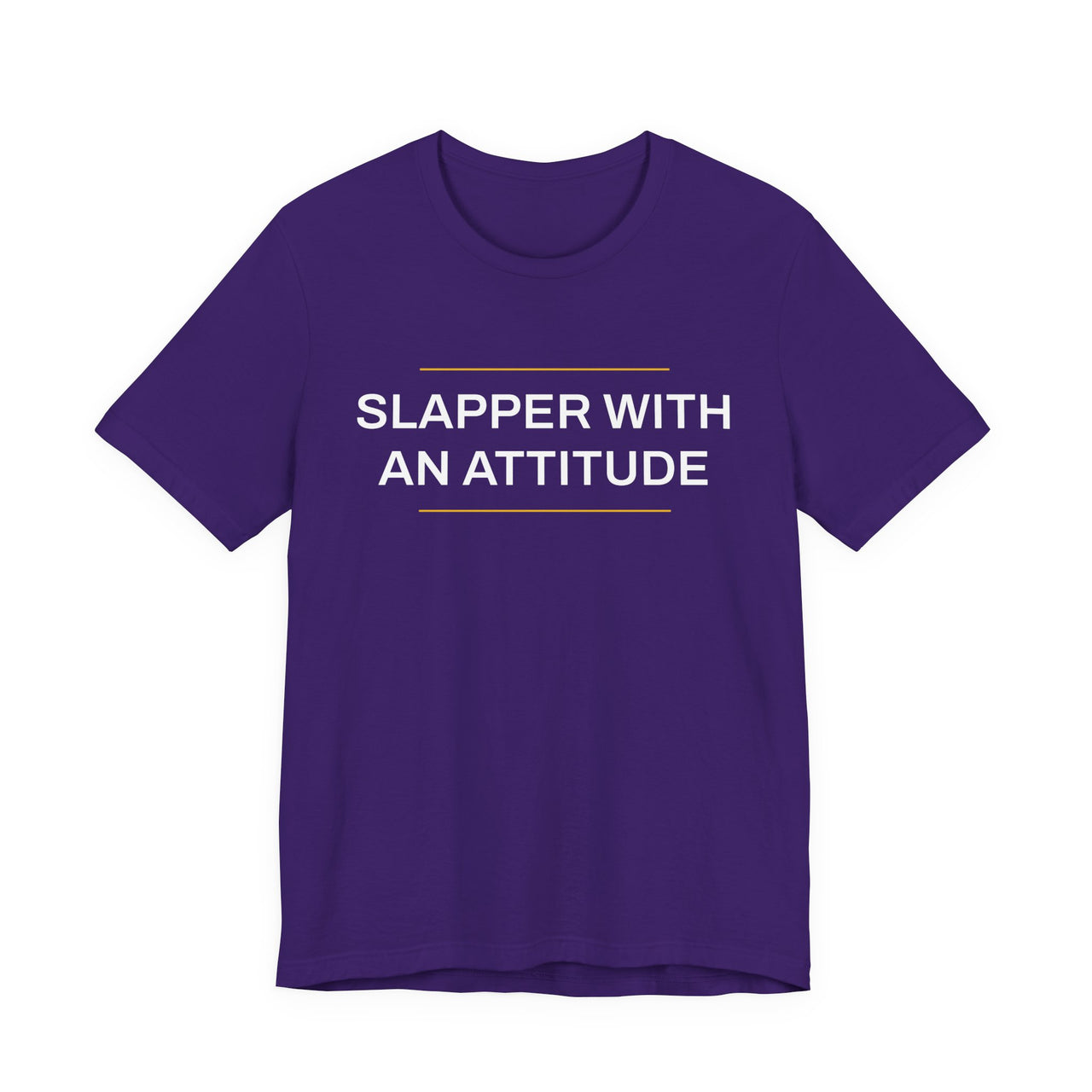 Slapper With An Attitude — Softball T-Shirt