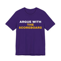 Thumbnail for Argue With The Scoreboard — Football T-Shirt