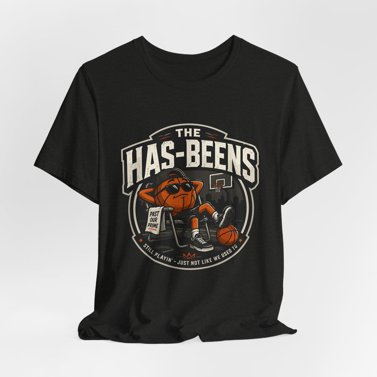 The Has-Beens — Basketball T-Shirt