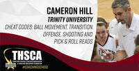 Thumbnail for Cameron Hill - Trinity Univ. - Cheat Codes - LIVE BASKETBALL DEMO