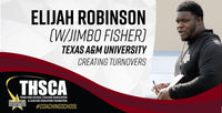 Thumbnail for Elijah Robinson - TX A&M Univ. - Creating Turnovers (w/ Jimbo Fisher)