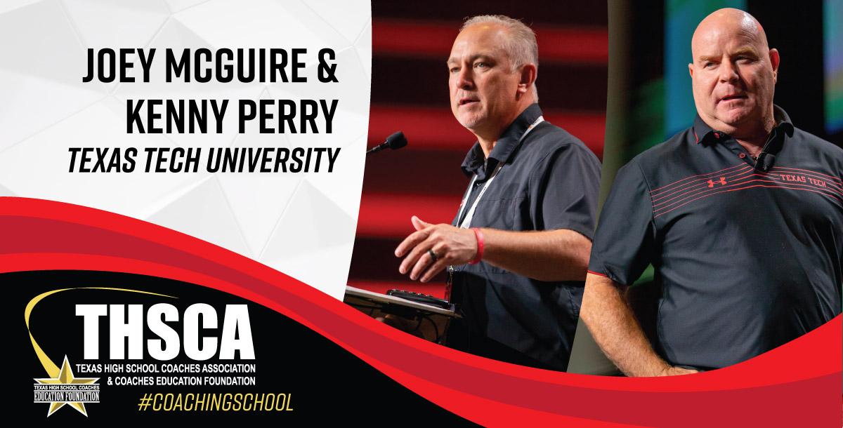 Joey McGuire & Kenny Perry - Texas Tech Univ. - Be Special on Special Teams