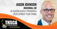 Thumbnail for Jason Johnson - Rockwall HS - In-Season Hurdle Program