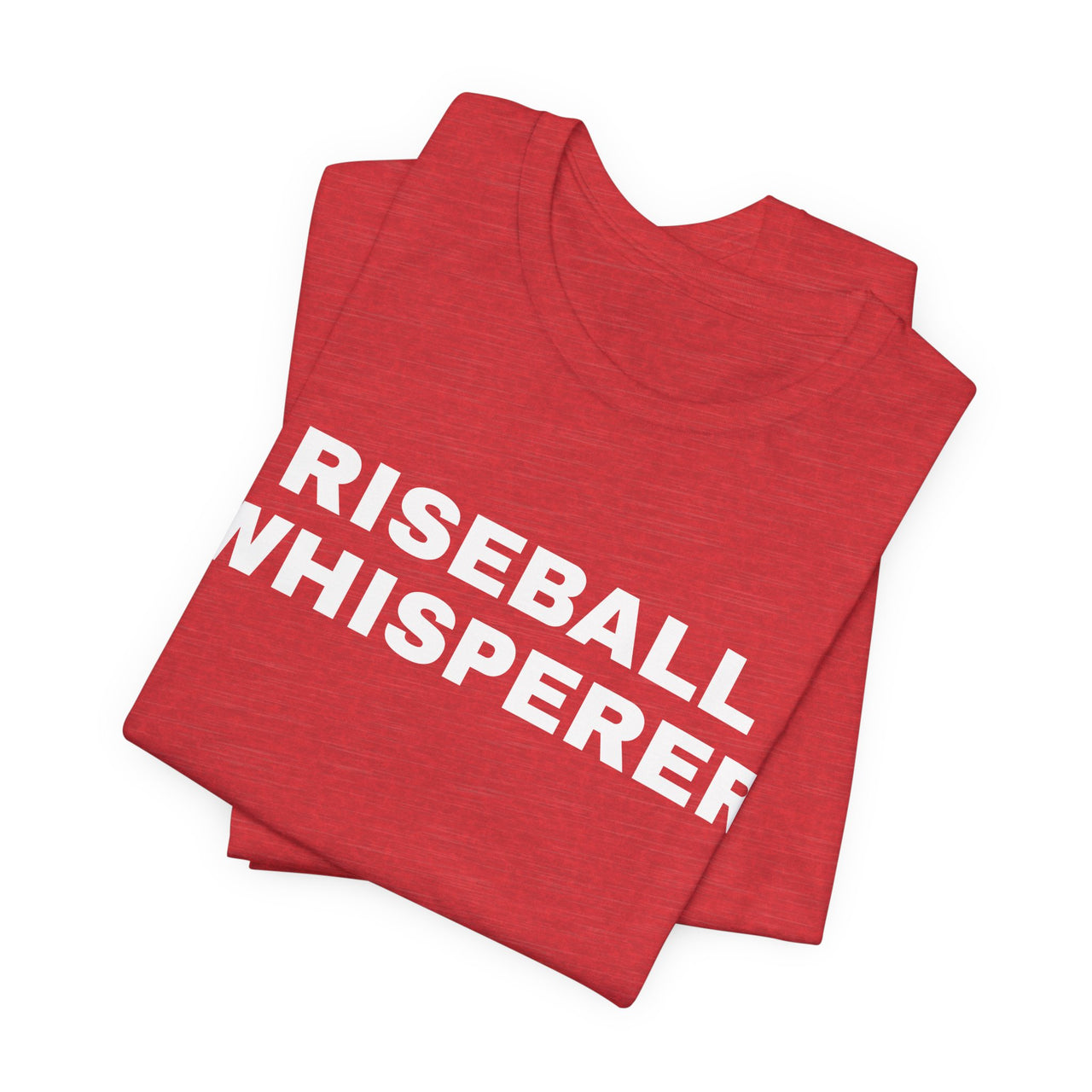 Riseball Whisperer — Softball T-Shirt