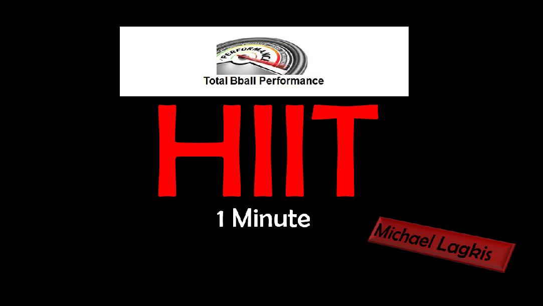 One Minute HIIT