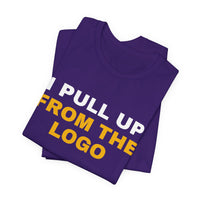 Thumbnail for I Pull Up From The Logo — Basketball T-Shirt