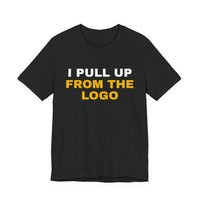 Thumbnail for I Pull Up From The Logo — Basketball T-Shirt
