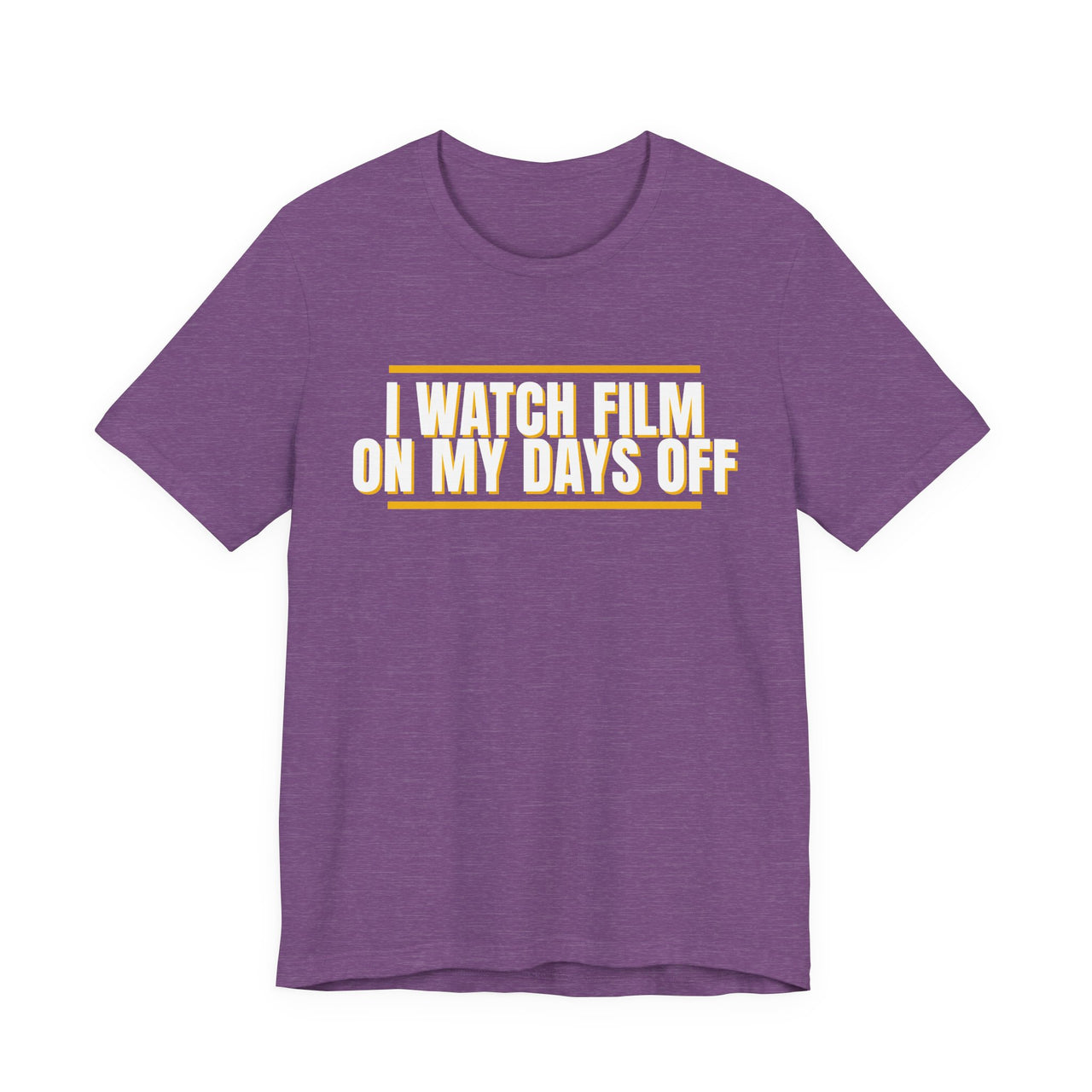 I Watch Film On My Days Off — Basketball T-Shirt