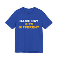 Thumbnail for Game Day Hits Different — Football T-Shirt