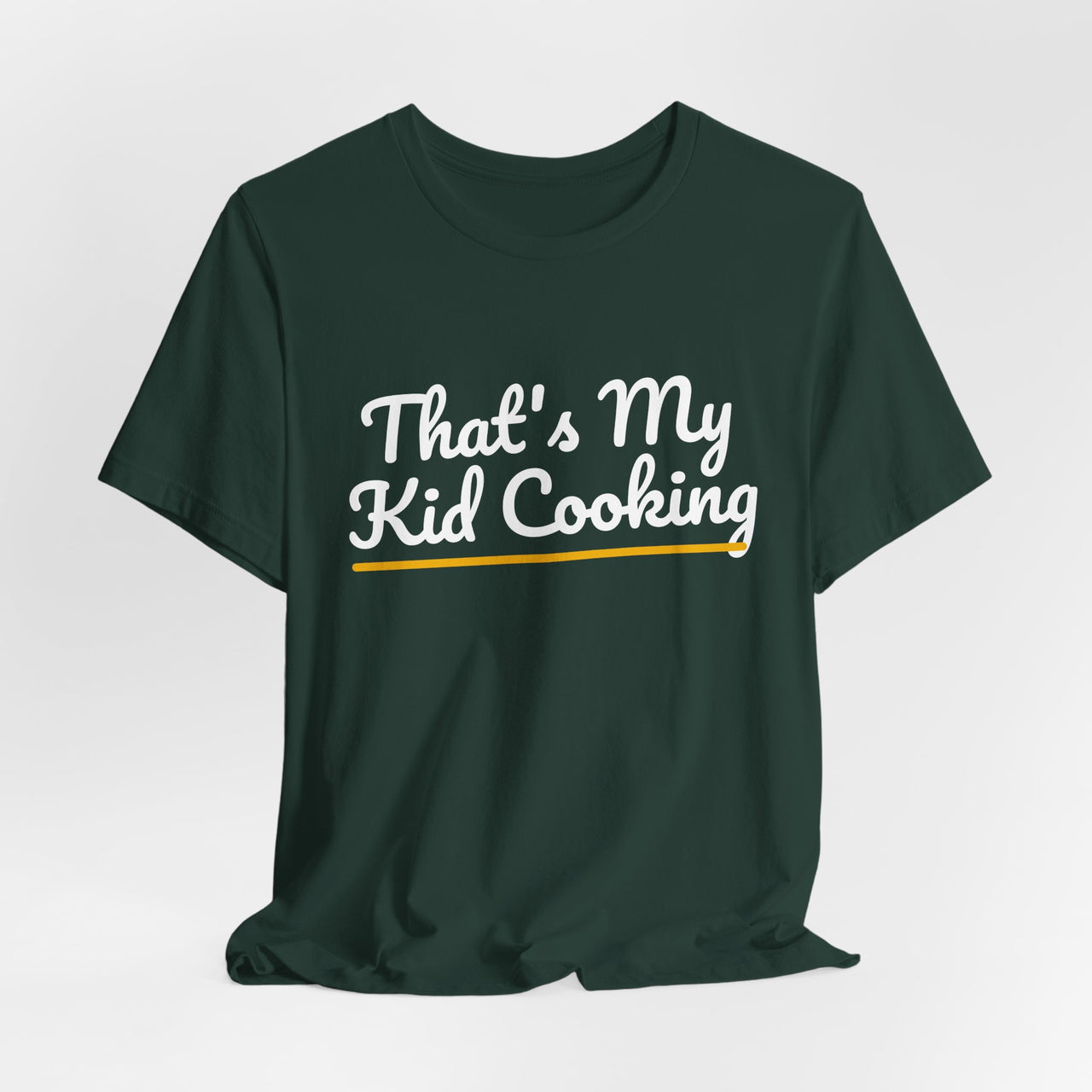 That's My Kid Cooking — Basketball T-Shirt