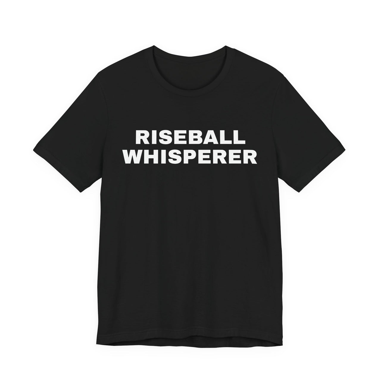 Riseball Whisperer — Softball T-Shirt