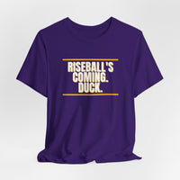 Thumbnail for Riseball's Coming. Duck. — Softball T-Shirt