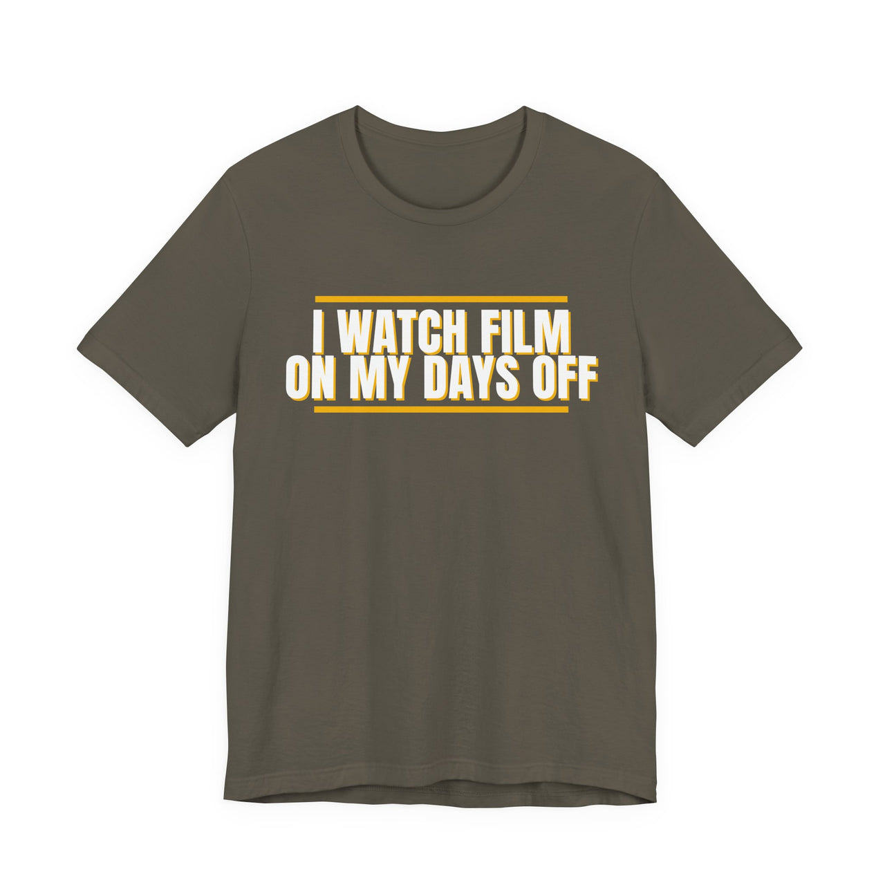 I Watch Film On My Days Off — Basketball T-Shirt