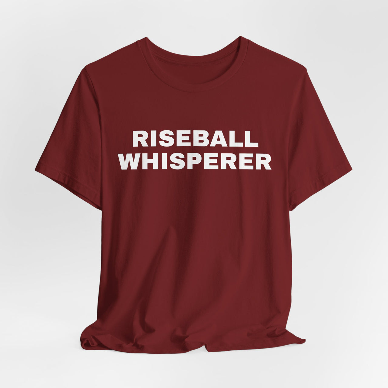 Riseball Whisperer — Softball T-Shirt