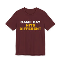 Thumbnail for Game Day Hits Different — Football T-Shirt