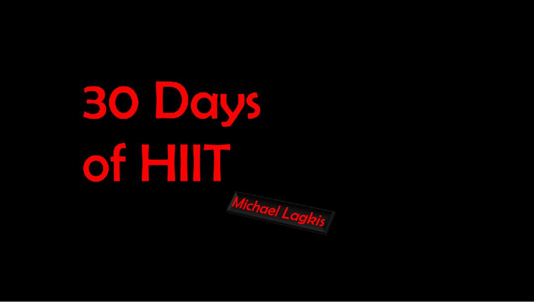 30 Days of HIIT