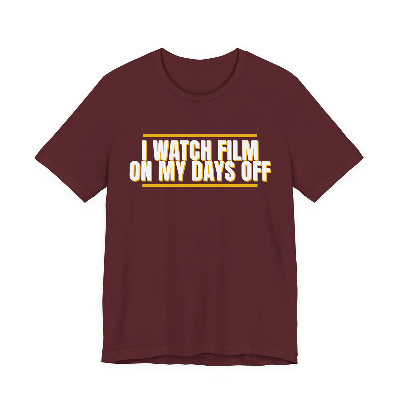 I Watch Film On My Days Off — Basketball T-Shirt