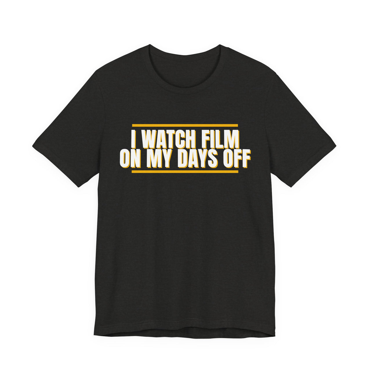 I Watch Film On My Days Off — Basketball T-Shirt