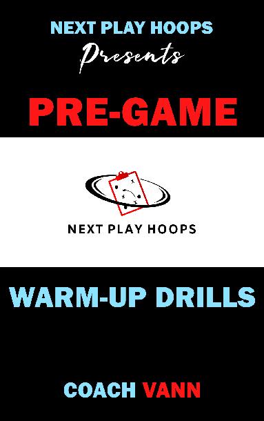 Pre-Game Warm-Up Drills