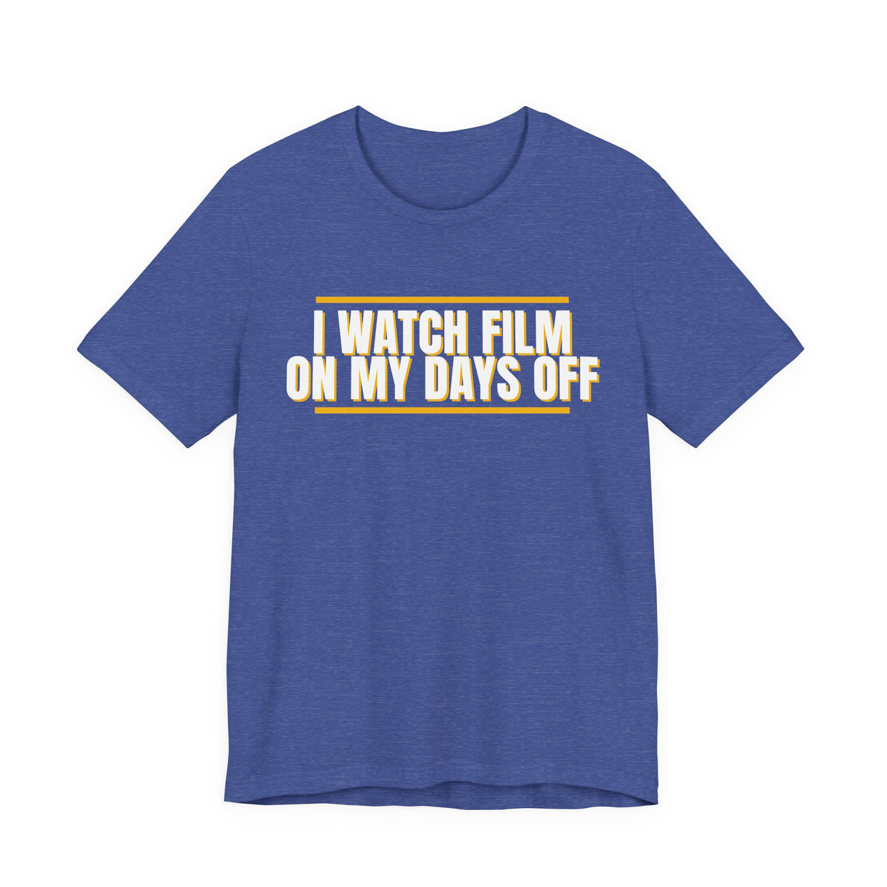 I Watch Film On My Days Off — Basketball T-Shirt