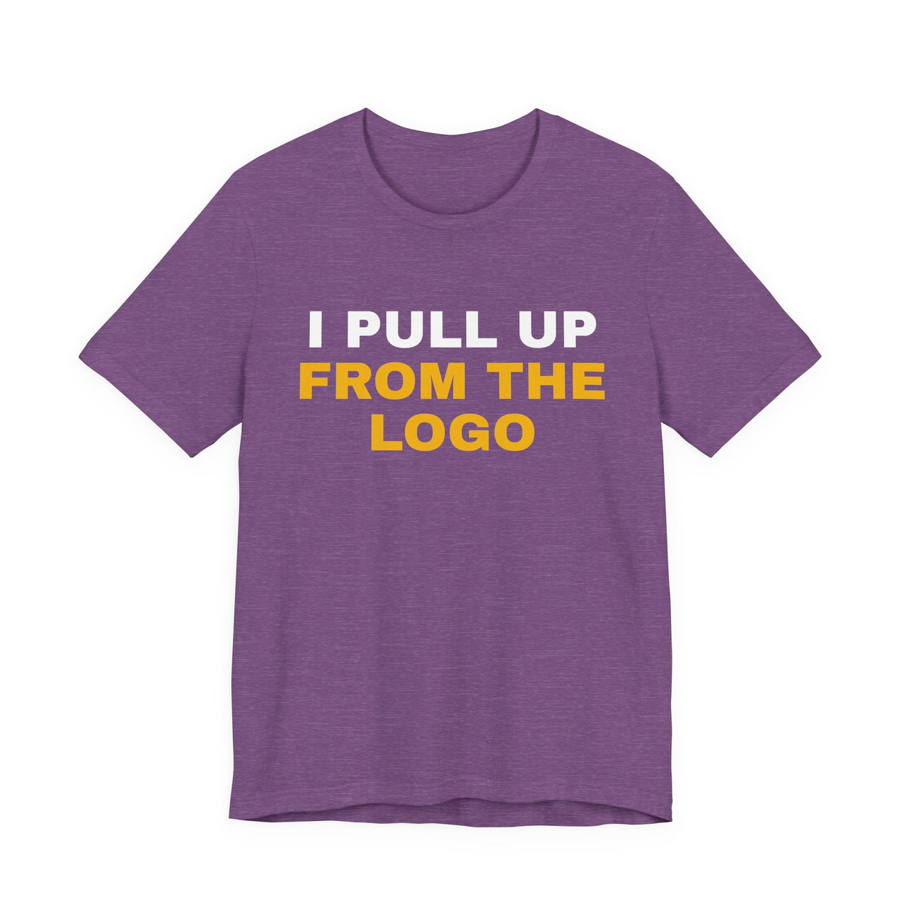 I Pull Up From The Logo — Basketball T-Shirt