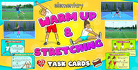 Thumbnail for Warm & Stretching exercises - Individual tasks for PE (+printable cards)
