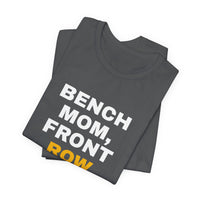 Thumbnail for Bench Mom, Front Row Mouth — Basketball T-Shirt