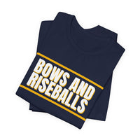 Thumbnail for Bows And Riseballs — Softball T-Shirt