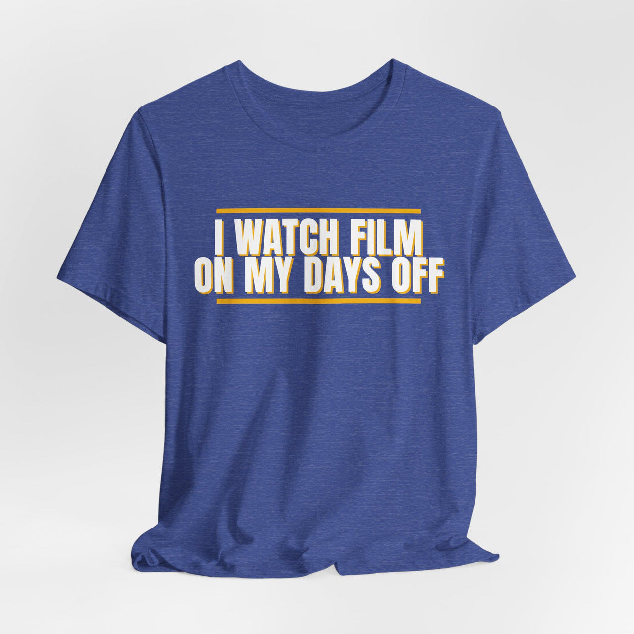 I Watch Film On My Days Off — Basketball T-Shirt