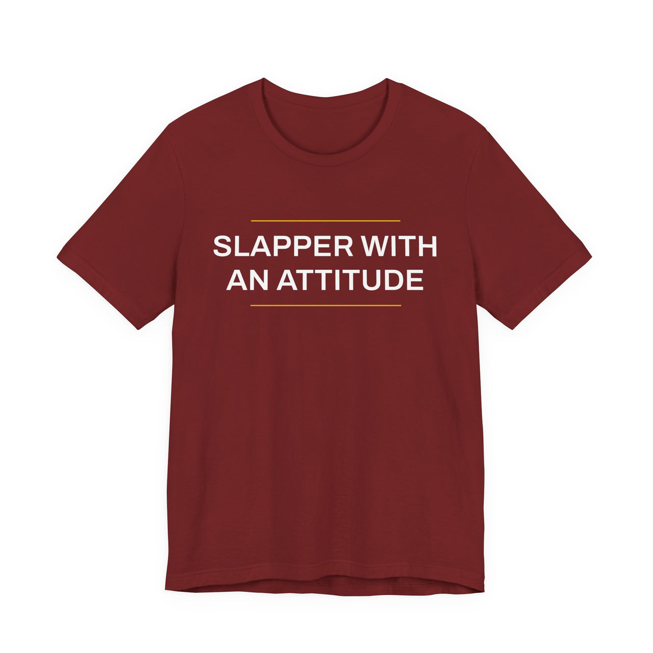 Slapper With An Attitude — Softball T-Shirt