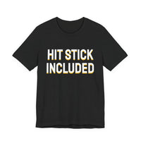 Thumbnail for Hit Stick Included — Football T-Shirt
