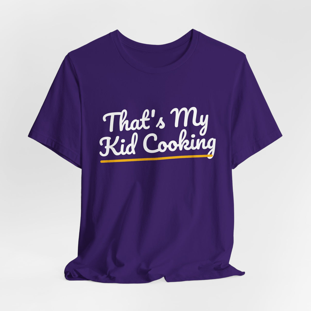 That's My Kid Cooking — Basketball T-Shirt
