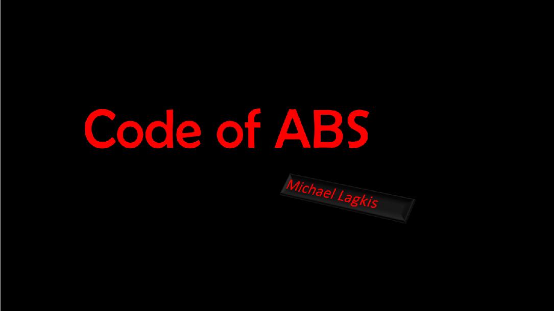 Code of ABS